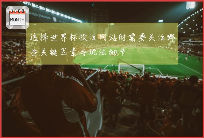 选择世界杯投注网站时需要关注哪些关键因素与玩法细节