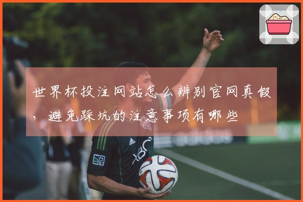世界杯投注网站怎么辨别官网真假，避免踩坑的注意事项有哪些